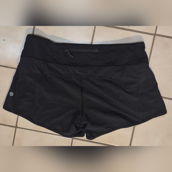 Lululemon Run Times Short *4-way Stretch 4" Black - Picture 6 of 8